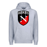 Heather Grey northeastern huskies Premium Hoodie - linhVisuals