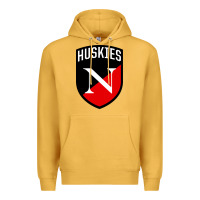 Mustard northeastern huskies Premium Hoodie - linhVisuals