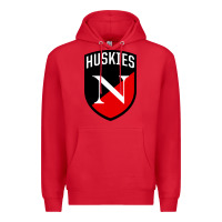 Red northeastern huskies Premium Hoodie - linhVisuals