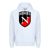 White northeastern huskies Premium Hoodie - linhVisuals