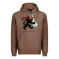 Chestnut richard thompson (fairport convention) Premium Hoodie - linhVisuals