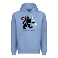 Colony Blue richard thompson (fairport convention) Premium Hoodie - linhVisuals
