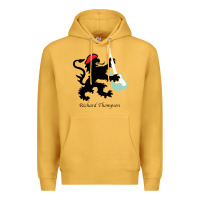 Mustard richard thompson (fairport convention) Premium Hoodie - linhVisuals