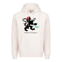 Pale Pink richard thompson (fairport convention) Premium Hoodie - linhVisuals