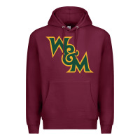 Burgundy william & mary tribe Premium Hoodie - linhVisuals