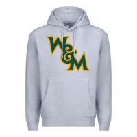 Heather Grey william & mary tribe Premium Hoodie - linhVisuals