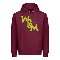 Burgundy william & mary tribe Premium Hoodie - linhVisuals