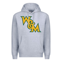 Heather Grey william & mary tribe Premium Hoodie - linhVisuals