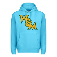 Ocean Blue william & mary tribe Premium Hoodie - linhVisuals