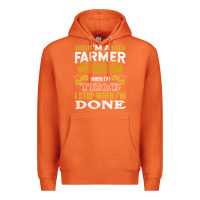 Carrot farmer Premium Hoodie - linhVisuals