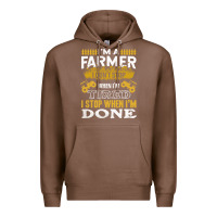 Chestnut farmer Premium Hoodie - linhVisuals