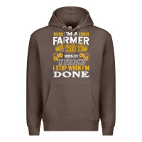 Coffee farmer Premium Hoodie - linhVisuals