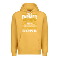 Mustard farmer Premium Hoodie - linhVisuals