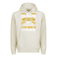 Oatmeal Heather farmer Premium Hoodie - linhVisuals