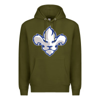 Army Green trois rivières ice hockey Premium Hoodie - linhVisuals