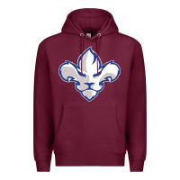Burgundy trois rivières ice hockey Premium Hoodie - linhVisuals