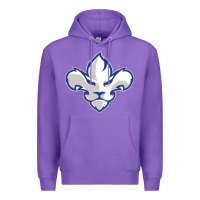 Purple trois rivières ice hockey Premium Hoodie - linhVisuals