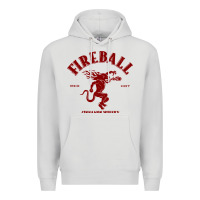 Dove Grey vintag fireball   whisky Premium Hoodie - linhVisuals