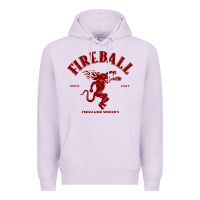 Lilac vintag fireball   whisky Premium Hoodie - linhVisuals