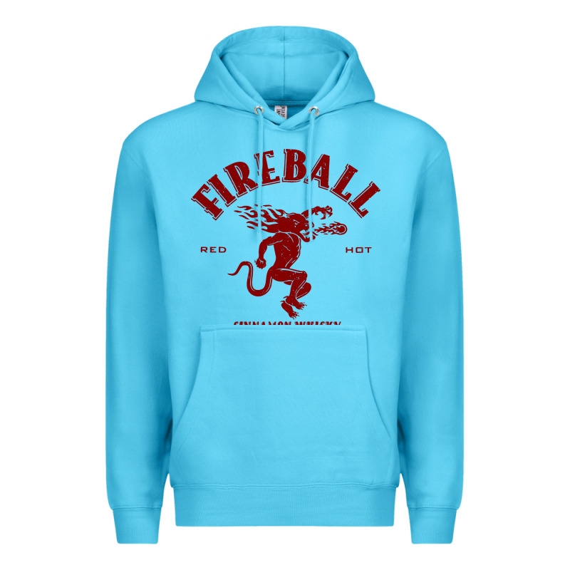 Vintag Fireball   Whisky Premium Hoodie by linhVisuals | Teevron