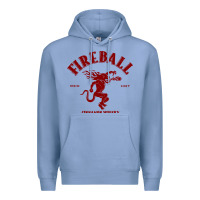 Colony Blue vintag fireball   whisky Premium Hoodie - linhVisuals