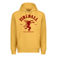 Mustard vintag fireball   whisky Premium Hoodie - linhVisuals
