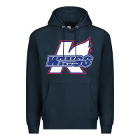 Navy Kalamazoo ice hockey Premium Hoodie - linhVisuals