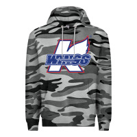 Slate Camo Kalamazoo ice hockey Premium Hoodie - linhVisuals
