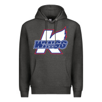 Charcoal Heather Kalamazoo ice hockey Premium Hoodie - linhVisuals