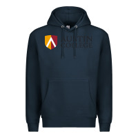 Navy austin, college Premium Hoodie - linhVisuals