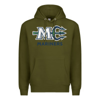 Army Green maine ice hockey Premium Hoodie - linhVisuals