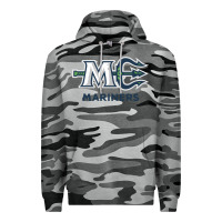 Slate Camo maine ice hockey Premium Hoodie - linhVisuals