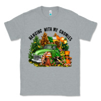 Heather Grey St. Patricks Day hanging with my gnomies Classic Tee - FaDigitalArtStudio
