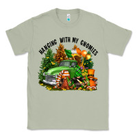 Matcha St. Patricks Day hanging with my gnomies Classic Tee - FaDigitalArtStudio
