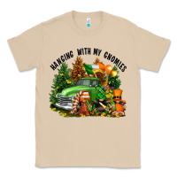 Mushroom St. Patricks Day hanging with my gnomies Classic Tee - FaDigitalArtStudio