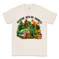 Natural St. Patricks Day hanging with my gnomies Classic Tee - FaDigitalArtStudio