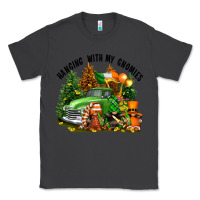 Smoke St. Patricks Day hanging with my gnomies Classic Tee - FaDigitalArtStudio