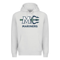 Dove Grey maine ice hockey Premium Hoodie - linhVisuals