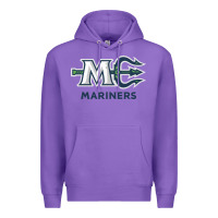 Purple maine ice hockey Premium Hoodie - linhVisuals