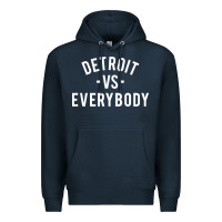 Navy det roit vs everybody Premium Hoodie - linhVisuals