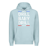 Blue Mist drill baby drill t shirt support usa energy independence t shirt Premium Hoodie - linhVisuals