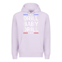 Lilac drill baby drill t shirt support usa energy independence t shirt Premium Hoodie - linhVisuals
