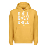 Mustard drill baby drill t shirt support usa energy independence t shirt Premium Hoodie - linhVisuals