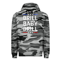Slate Camo drill baby drill t shirt support usa energy independence t shirt Premium Hoodie - linhVisuals