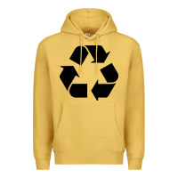 Antique Gold Recycle Premium Hoodie - linhVisuals