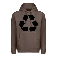 Coffee Recycle Premium Hoodie - linhVisuals