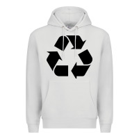 Dove Grey Recycle Premium Hoodie - linhVisuals