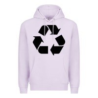 Lilac Recycle Premium Hoodie - linhVisuals