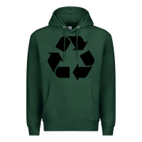 Sports Green Recycle Premium Hoodie - linhVisuals