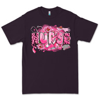 Plum breast cancer nurse Premium Tee - LillyAllenDesigns